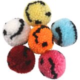 Junior Crafty pom, kraft pom pom, smajli, 6K | Eponuda.com
