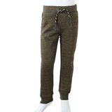  Dječji donji dio trenirke tamni kaki prošarani 140 | shoptok.hr
