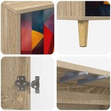  Kreveta HEESCH Sonoma 69 x 33 x 75 cm Konstruirano drvo | shoptok.hr