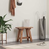  Klupa Prirodna 50,5 x 25 x 47,5 cm Čvrsto mahagonijevo drvo | shoptok.hr