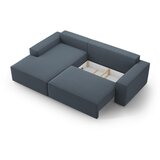 Micadoni Plava sklopiva kutna garnitura (s lijevim kutom) Jodie – Home | shoptok.hr