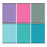 STREET Zvezek A5 Colours, črte z robom, 54 listov, sortirano | Shoptok.si