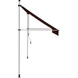 Tenda na ručno uvlačenje 300 cm narančasto-smeđa | shoptok.hr