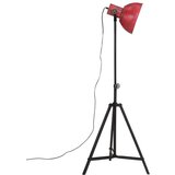  Stoječa svetilka 25 W obrabljeno rdeča 61x61x90/150 cm E27, (22125906) | Shoptok.si