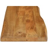 Stolna ploča 90x40x2,5 cm od masivnog drva manga sa živim rubom | shoptok.hr