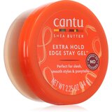 Cantu Shea Butter Extra Hold Edge fiksacijski gel za valovite in kodraste lase s karitejevim maslom 67 ml | Shoptok.si