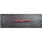  Kuhinjski tepih s uzorkom feferona perivi 45 x 150 cm | shoptok.hr