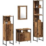  Set namještaja za kupaonicu 4 kom. Staro drvo | shoptok.hr