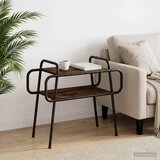  Stolić za kavu Dimljeni hrast 60 x 30 x 51 cm Konstruirano drvo | shoptok.hr