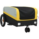 Prikolica za bicikl crno-žuta 30 kg željezna | Eponuda.ba