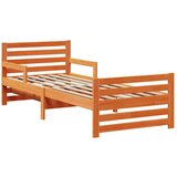  Produživi krevet za djecu Voštano smeđa 80 x 130 / 165 / 200 cm | shoptok.hr