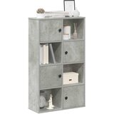  Regal za knjige boja betona 60x24x101,5 cm konstruirano drvo | shoptok.hr
