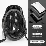 ROCKBROS OTROŠKA ČELADA Z ODSTRANLJIVIM PORCELANOM IN NASTAVITVIJO M (54-57) ZA KOLO, (5000260485) | Shoptok.si
