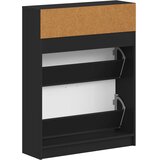  Ormar za cipele UTRECHT 78 x 24 x 100 cm Konstruirano drvo Crna | shoptok.hr