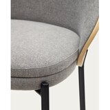 Kave Home Siva/u prirodnoj boji barska stolica (visine sjedala 77 cm) Eamy – | shoptok.hr