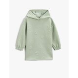 Koton Floral Embroidered Hooded Dress | Shoptok.si