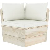  Vrtna kutna sofa od paleta s jastucima impregnirana smrekovina | shoptok.hr
