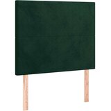  Okvir za krevet bez madraca tamnozeleni 100x200 cm baršunasti | shoptok.hr