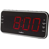 Nedis Digitalna LED AM/FM budilka z USB-A priključkom in projekcijo časa, Črna, (5000232141) Cene