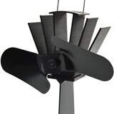  Ventilator za peć na toplinski pogon s 2 lopatice crni | Eponuda.ba