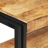  Konzolni stol 90 x 30 x 75 cm od grubog drva manga | shoptok.hr