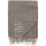 Bloomingville Smeđa deka od mješavine vune 140x200 cm Hoshi – | shoptok.hr