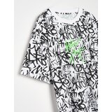 Sinsay Majica s uzorkom loose fit | shoptok.hr