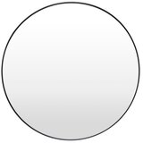 Bonami Essentials crno zidno ogledalo Layla, ø 80 cm | shoptok.hr