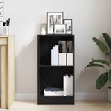  Polica za knjige crni hrast 40x24x76 cm Inženirsko drvo | Shoptok.si