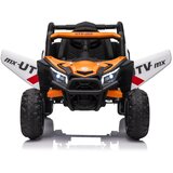 Buggy na akumulator Madman UTV-MX 4x4 - bijelo/narančasti | shoptok.hr