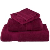  8-dijelni vrhunski set ručnika SOLUND bordo 600 gsm | shoptok.hr