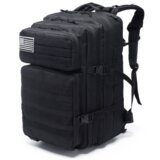 Lean_Toys Vojaški taktični nahrbtnik črna 40-60L | Shoptok.si