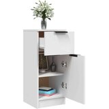  Komode bijele 30 x 30 x 70 cm od konstruiranog drva | shoptok.hr