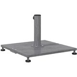  Baza za suncobran Tamno siva drvena izgled 45 x 45 x 31 cm | Eponuda.com