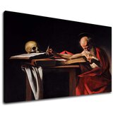 Slike na platnu Michelangelo Caravaggio - Saint Jerome Writing () | Shoptok.si