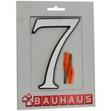Kućni broj 7 (Visina: 115 mm, Srebrne boje, Aluminij) Cijene