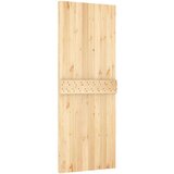  Klizna vrata s priborom za montažu 80 x 210 cm masivna borovina | shoptok.hr