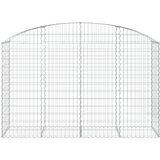  Gabionska košara s lukom 200x50x120/140 cm pocinčano željezo | shoptok.hr
