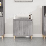 vidaXL Omarica za umivalnik siva sonoma 58x33x60 cm inženirski les Cene