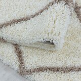 XXXL Preproga Z Visokim Florom Alvor, Krem, 280x370cm | Shoptok.si