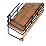 Hanah home gwen oakblack wall shelf | ePonuda.com