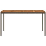  Stol za bar u vrtu Prirodna i kava 196 x 80,5 x 105 cm | shoptok.hr