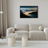  Slika - Mountain Breath (1 Part) Wide - Second Variant 120x80 U crnom drvenom okviru | shoptok.hr