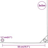 CERADA antracit 3 x 5 m 650 g/m² | Eponuda.com