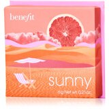 Benefit Sunny WANDERful World pudrasto rdečilo odtenek Warm coral 6 g | Shoptok.si