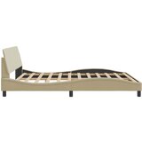  Okvir za krevet Dover krem 180 x 200 cm od tkanine | Eponuda.ba