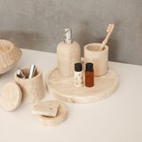  MAR07070104D beige bathroom set (5 pieces) Cene
