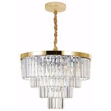 Toolight Kristalni Viseći Stropni Luster APP1533-6CP4 Zlatni | shoptok.hr