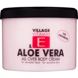 Village Vitamin E Aloe Vera krema za telo 500 ml