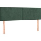 vidaXL Box spring postelja z vzmetnico temno zelen 140x190 c | Shoptok.si